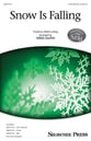 Snow Is Falling Three-Part Mixed choral sheet music cover